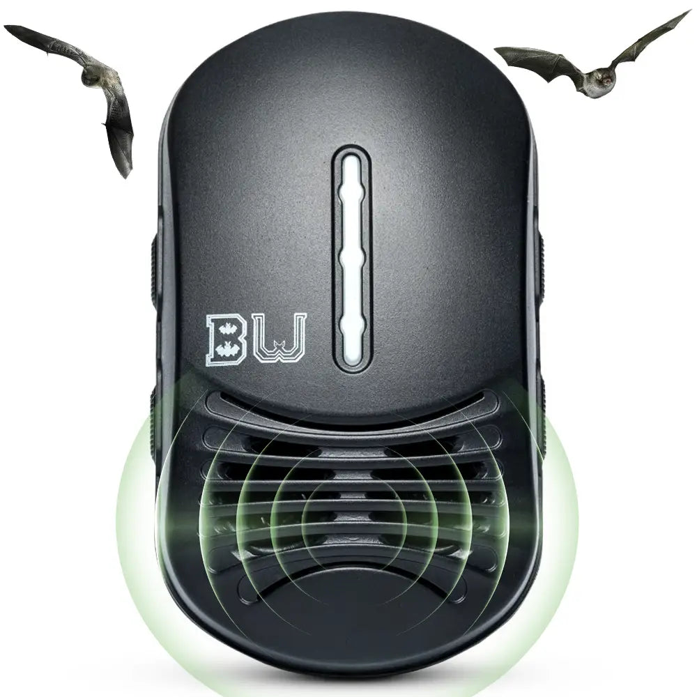 BugWomp BEU Bat Expulsion Unit - Dynamic Ultrasonic Bat Repellent (Midnight Black Edition)